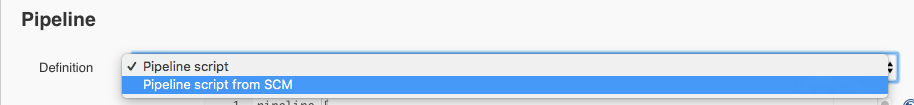 Pipeline script from SCM