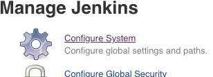 Configure Jenkins